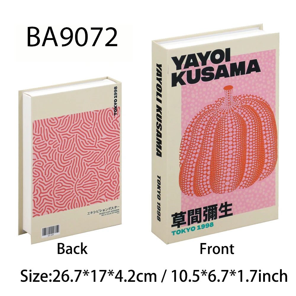 Abstract Bauhaus Luxury Decorative Books