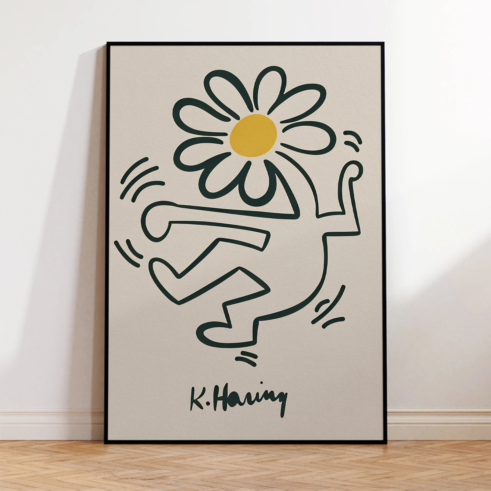 Abstract Alpine stamps painting for contemporary home styling