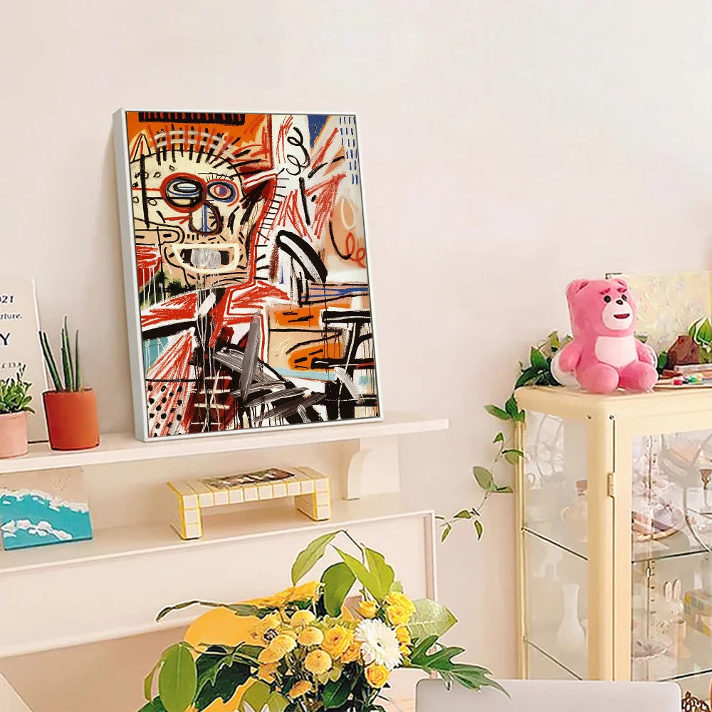 Classic anime graffiti poster for modern and aesthetic room design