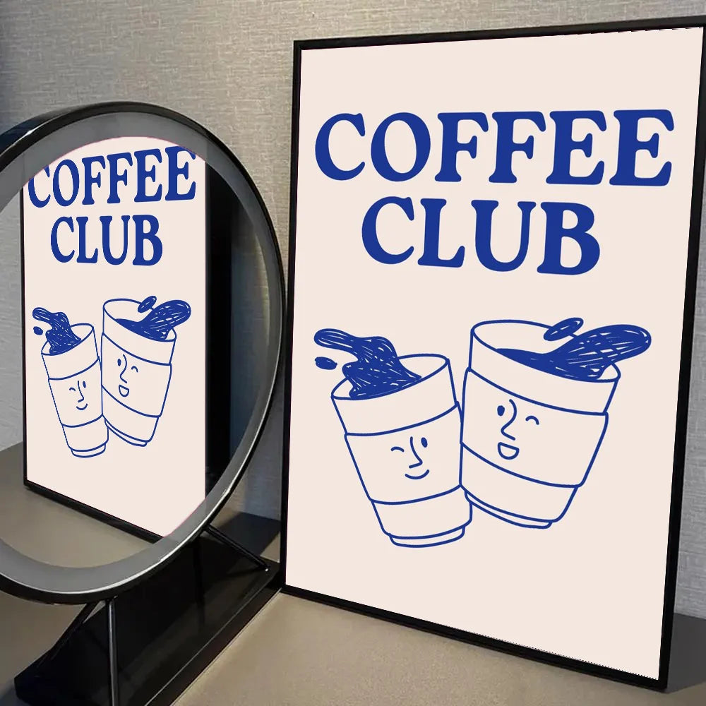 Cupcake wall art for modern cafes and dessert bars