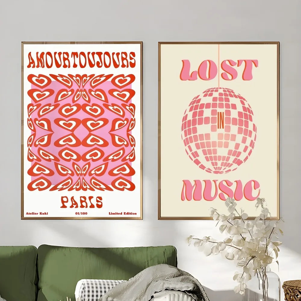 Inspirational feminist wall art print for contemporary living spaces