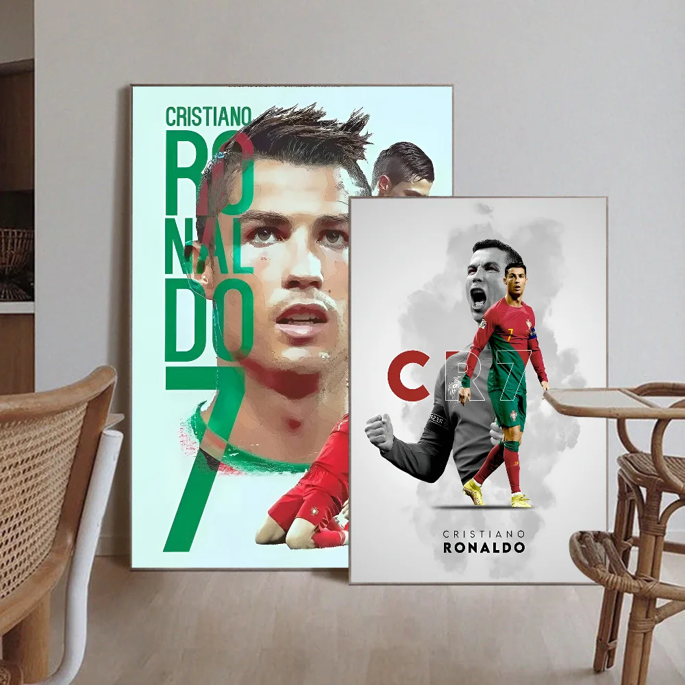 Stylish Cristiano Ronaldo artwork poster for bedroom or office