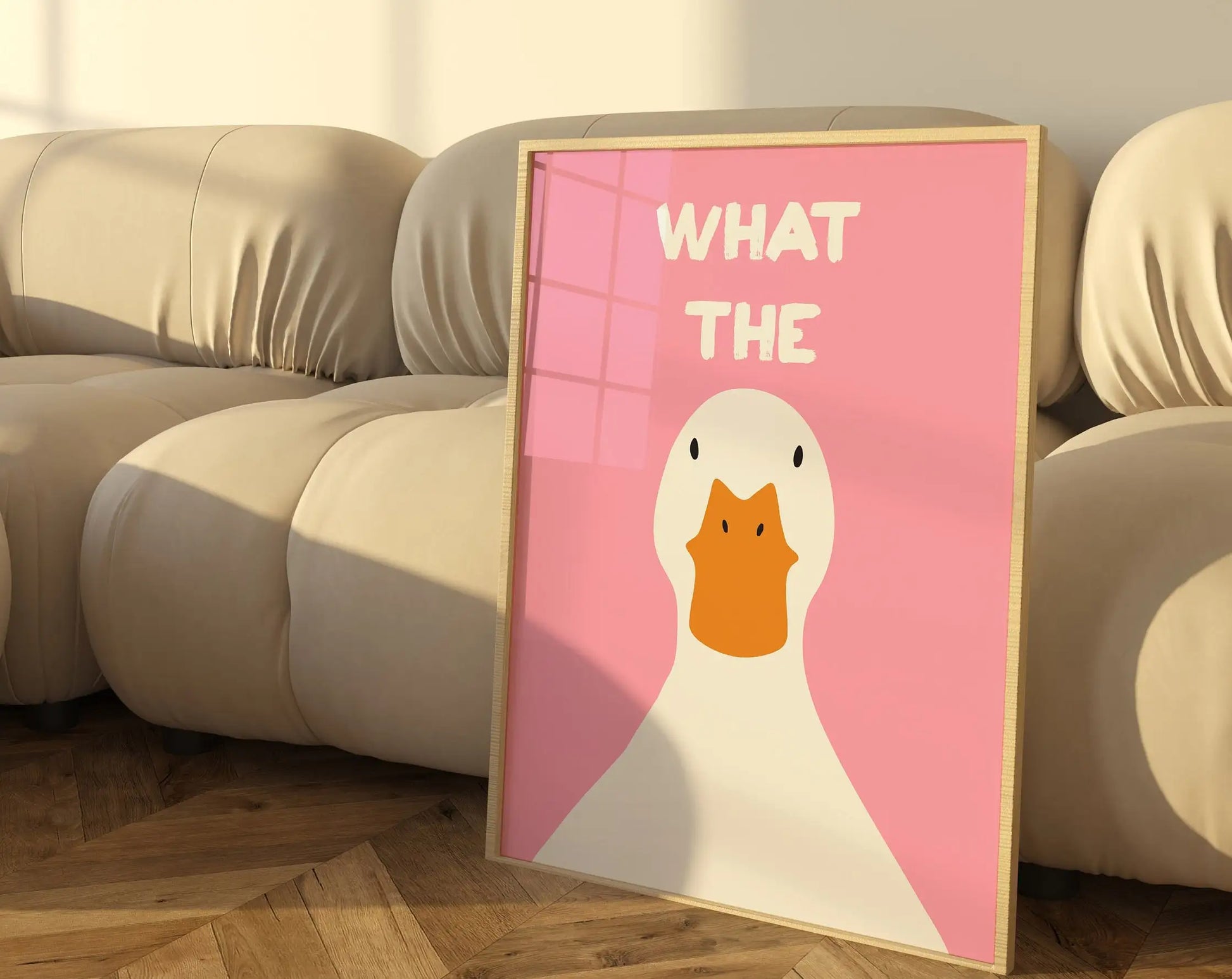 cute and funny animal art for bathroom or bedroom