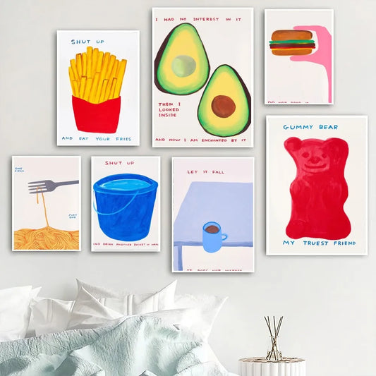 David Shrigley art poster for home decor
