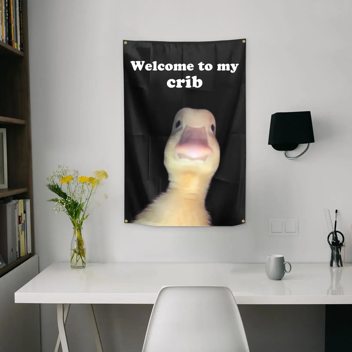Hilarious 2x3 feet tapestry flag for college or home decor