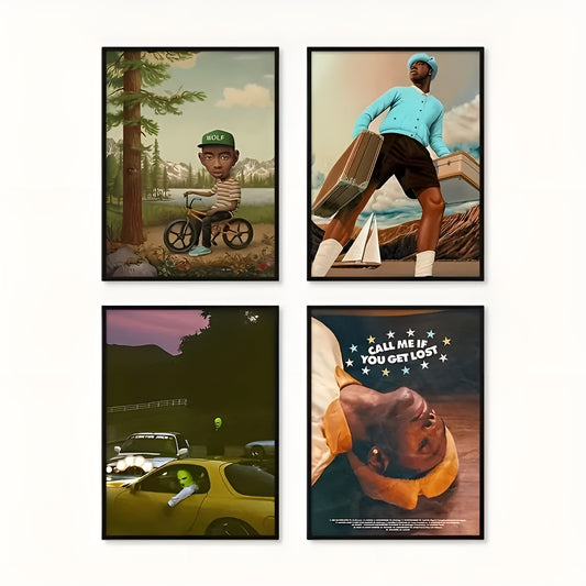 Call Me If You Get Lost rapper-inspired canvas prints, no frame