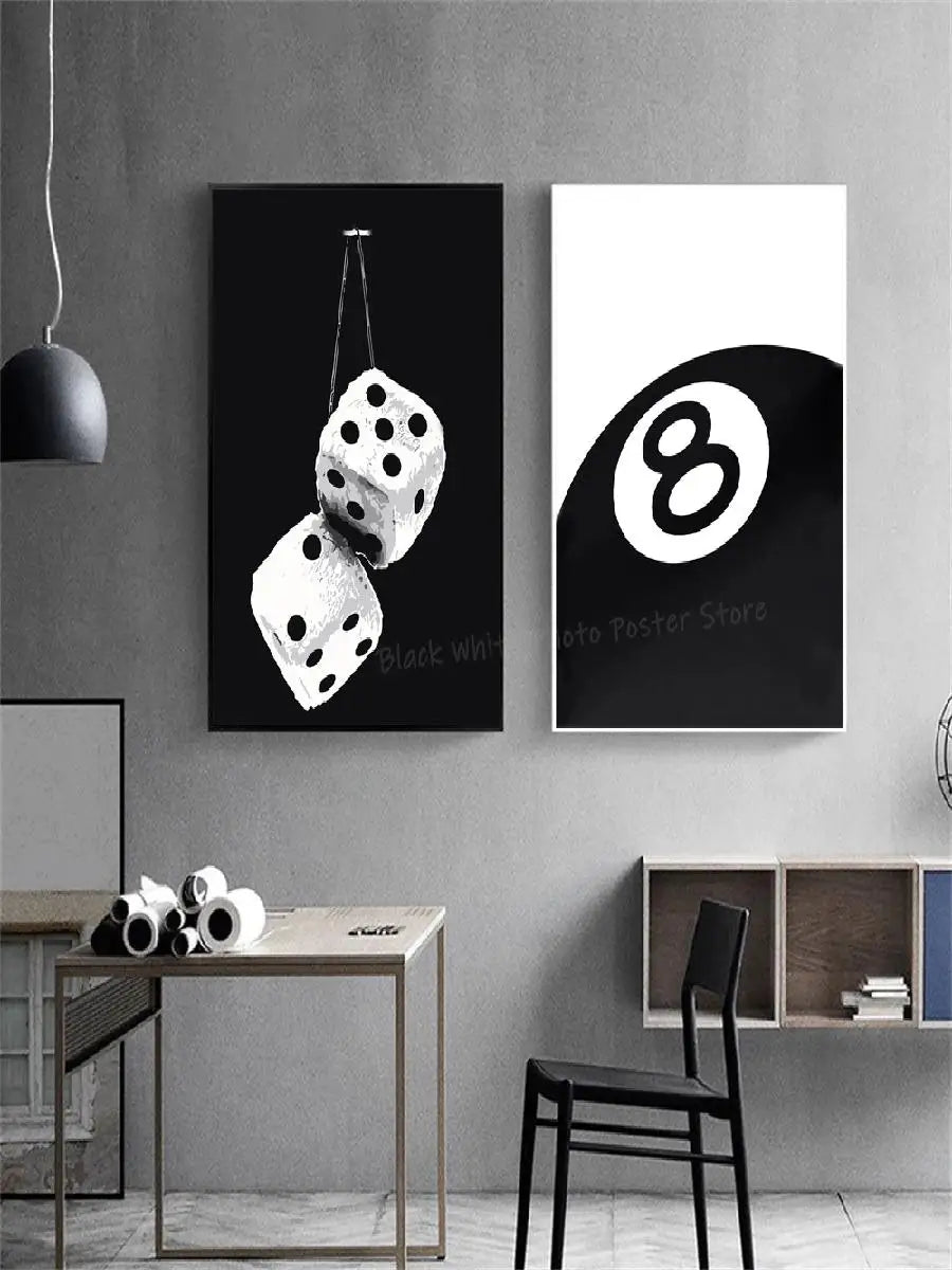 no ball art canvas print for home decor