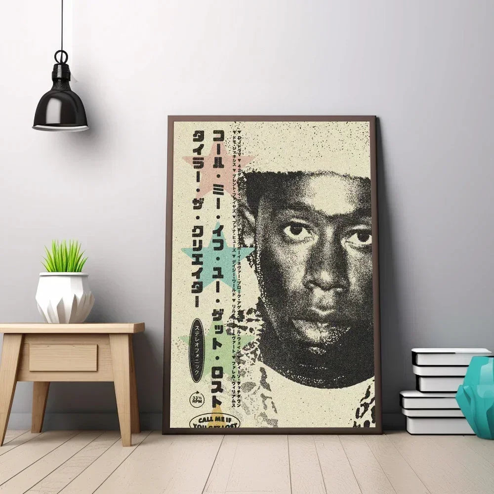 Urban art poster featuring T-TylerS The Creator for contemporary spaces