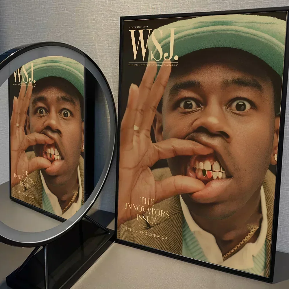 DIY sticky wall sticker for easy application featuring rapper T-TylerS