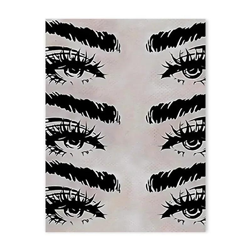 colorful y2k rock inspired girl poster for stylish home decor
