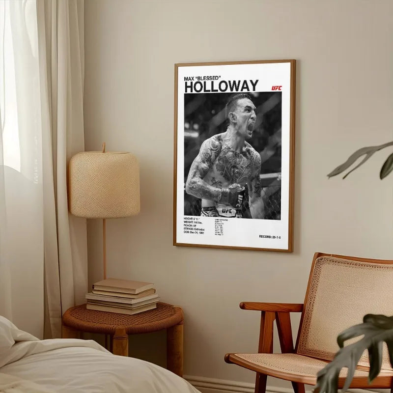 Ultimate Fighting Championship wall art for MMA fans and fighters