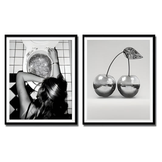 Durable Waterproof Black and White Art Prints for Bedroom Decor