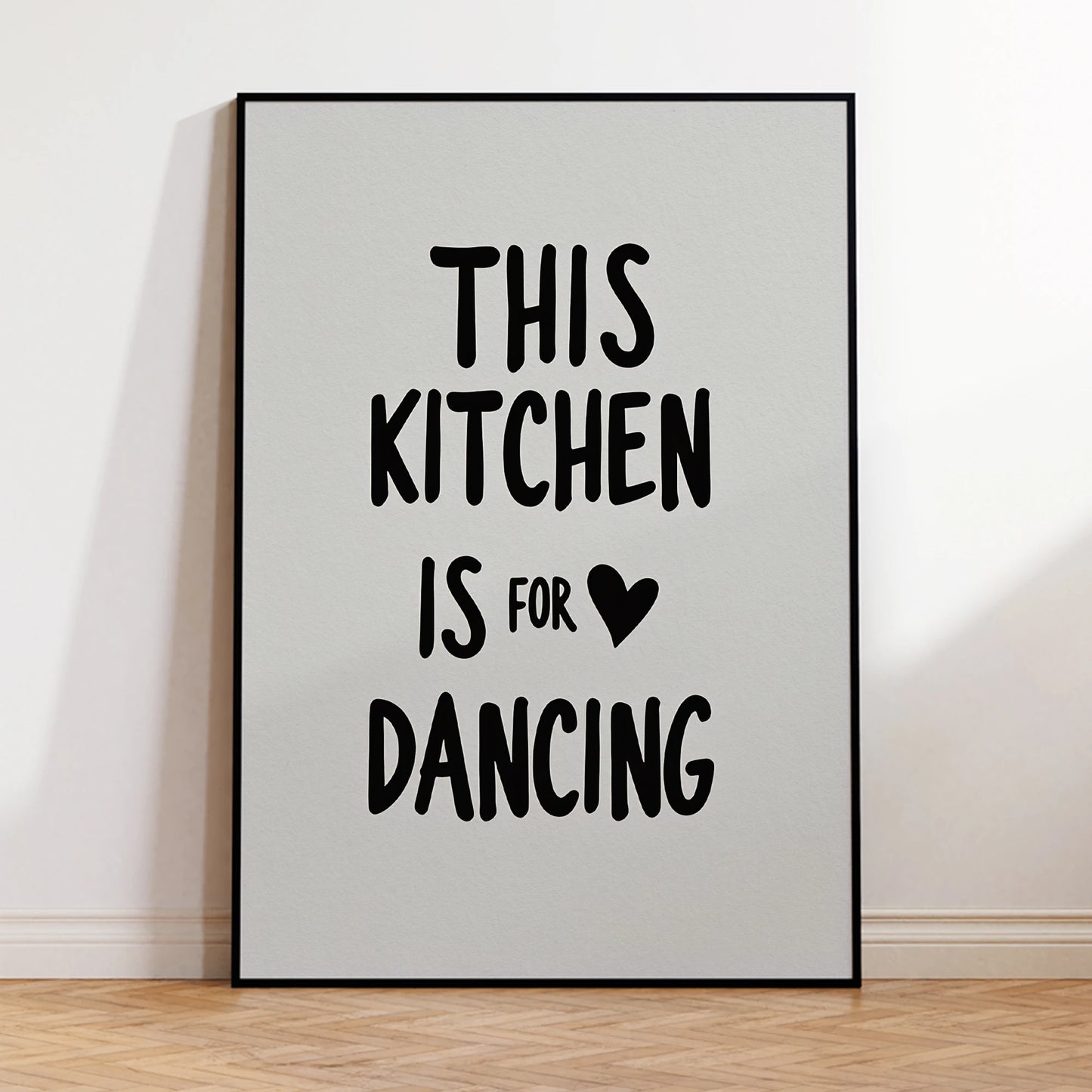 Minimalist wall art for modern kitchen canvas decoration