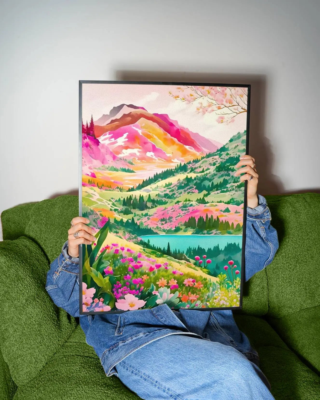 Colorful Landscape Poster