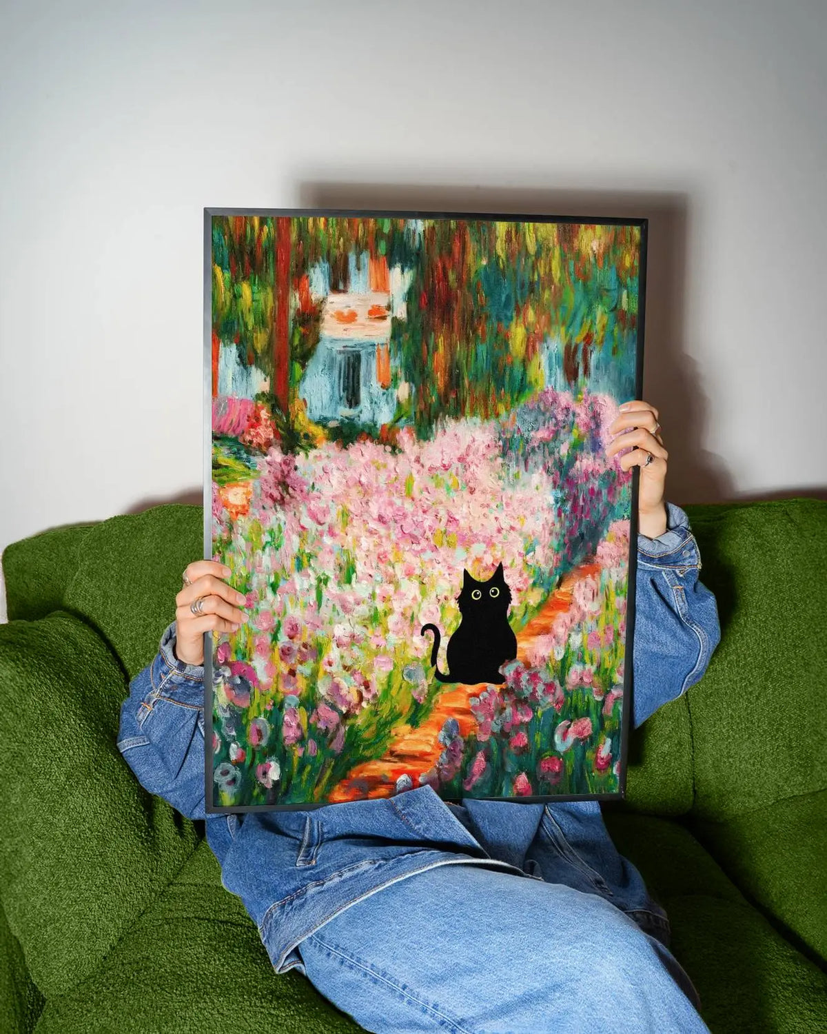 Funky Black Cat