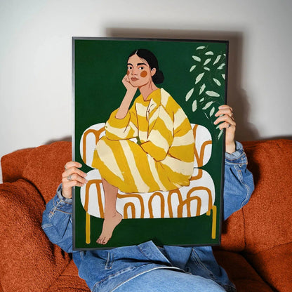 Striped Woman