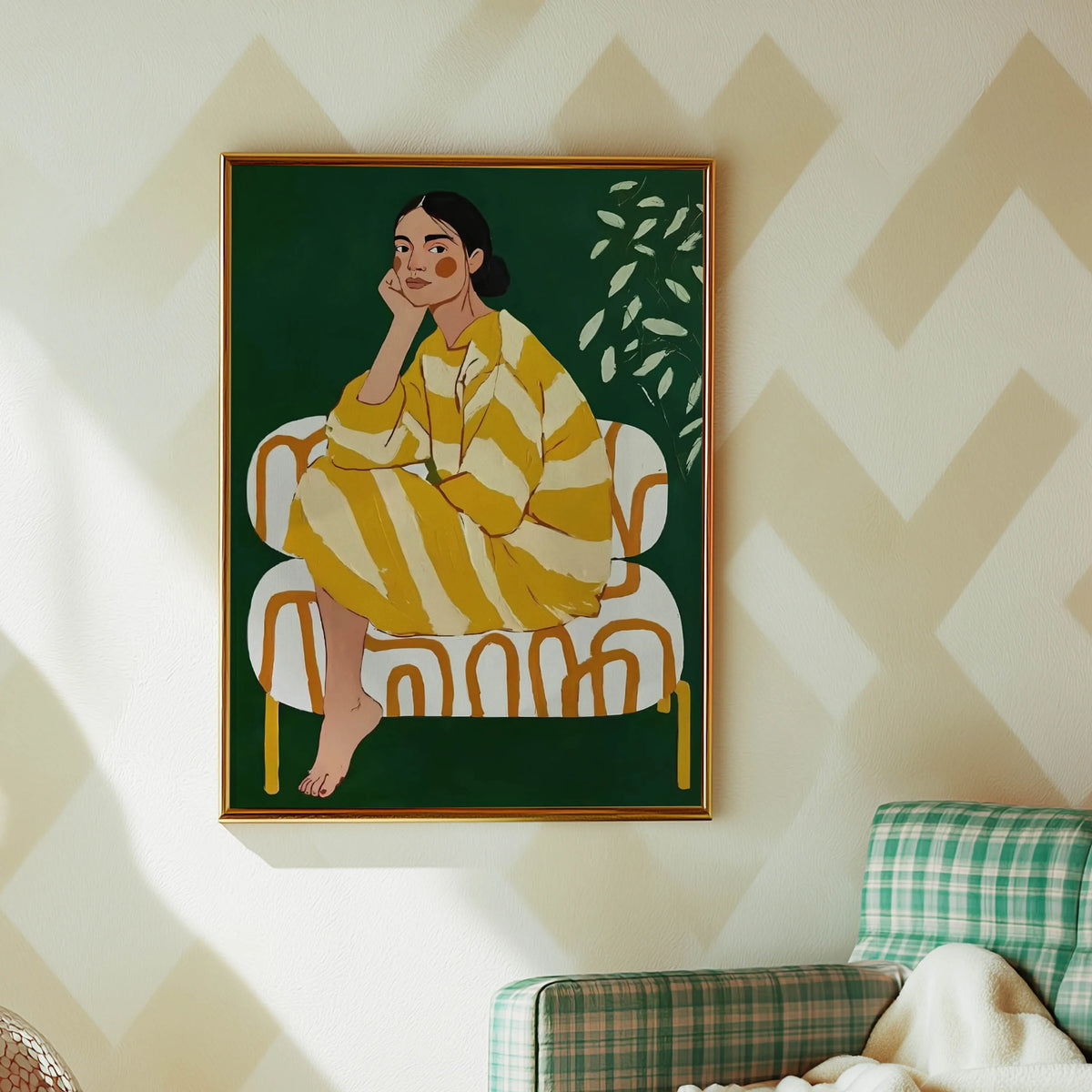 Striped Woman