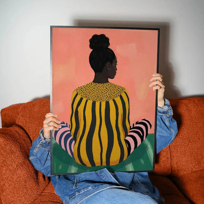 Striped Woman