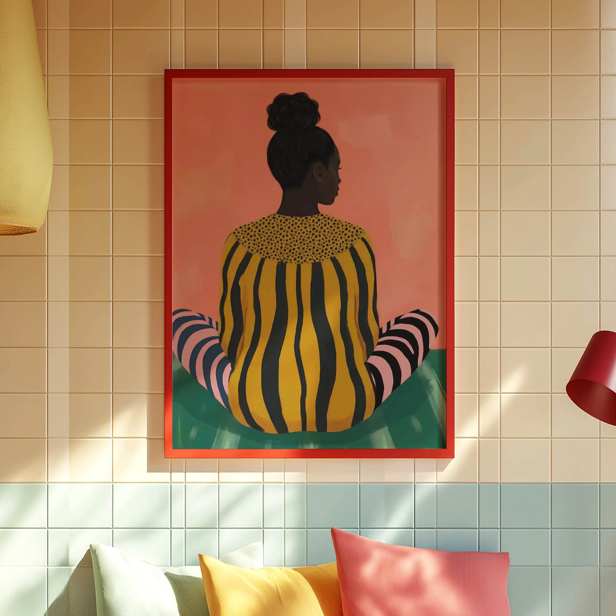 Striped Woman