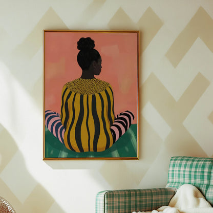Striped Woman