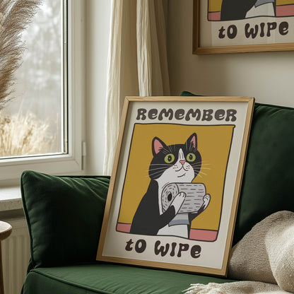 Remember to Wipe