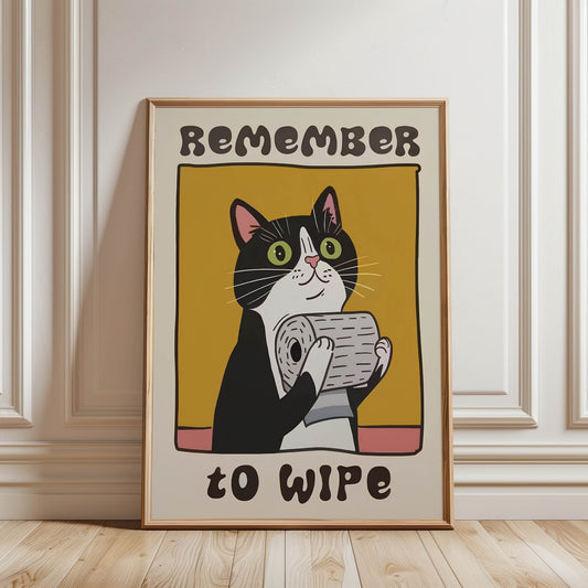 Remember to Wipe