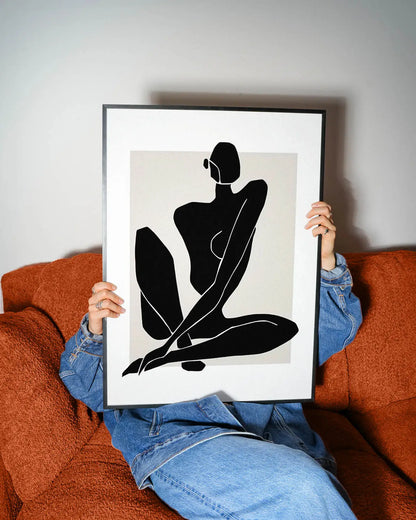 Abstract Matisse Line