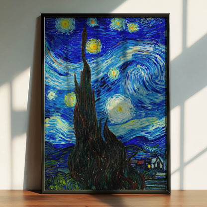 The Starry Night with Cypress