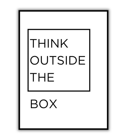 Think outside the box