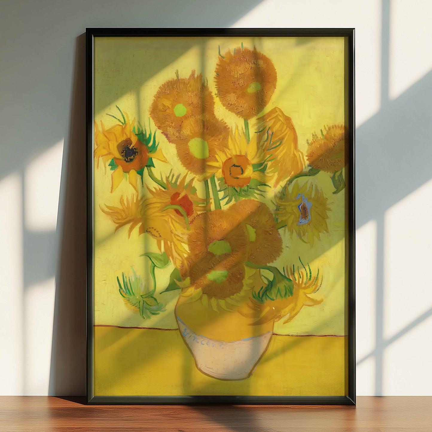 Sunflowers Yellow Background