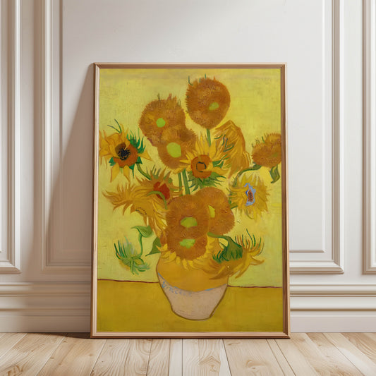 Sunflowers Yellow Background