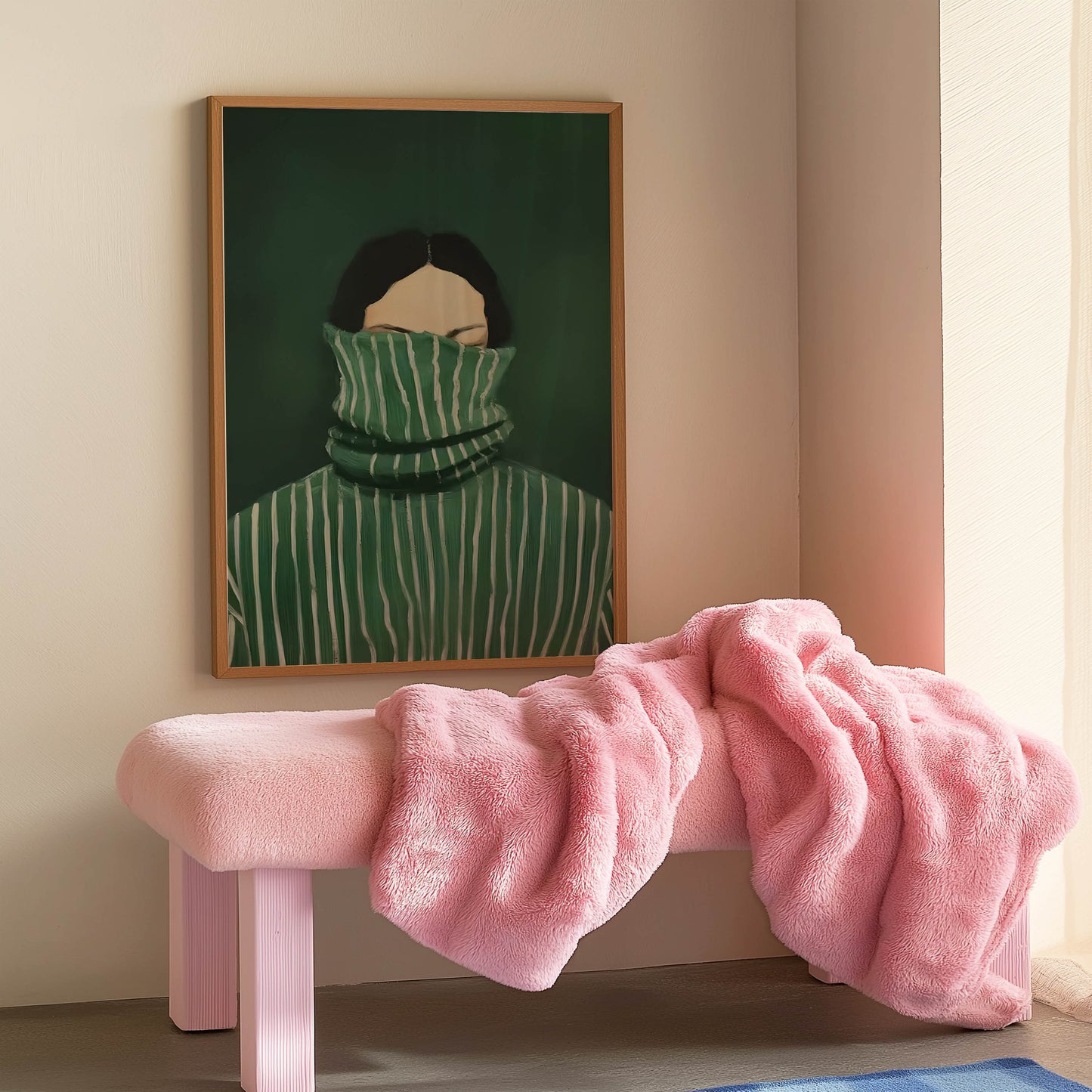 Green Turtleneck