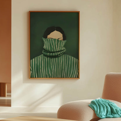 Green Turtleneck
