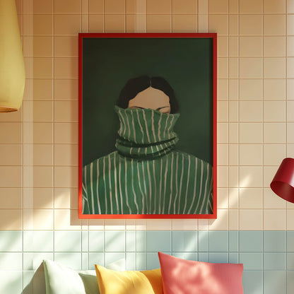 Green Turtleneck
