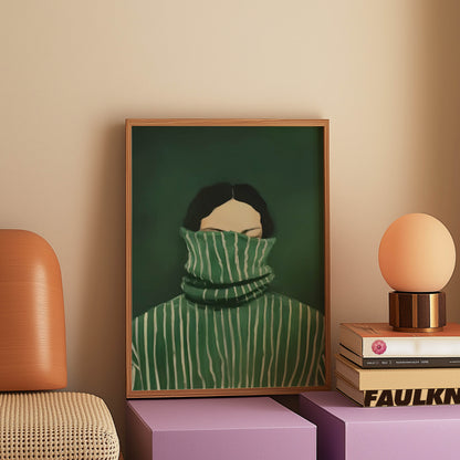 Green Turtleneck