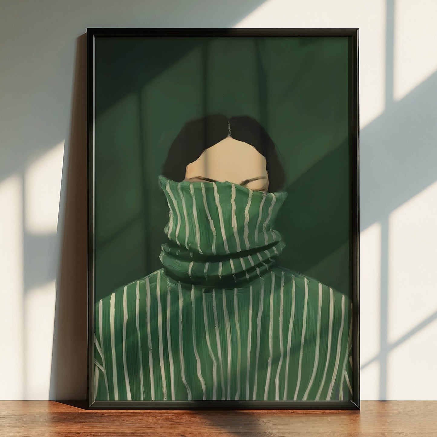 Green Turtleneck