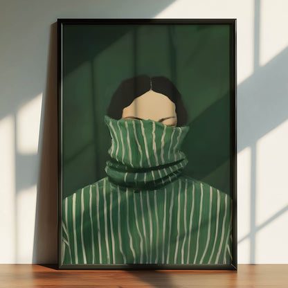 Green Turtleneck