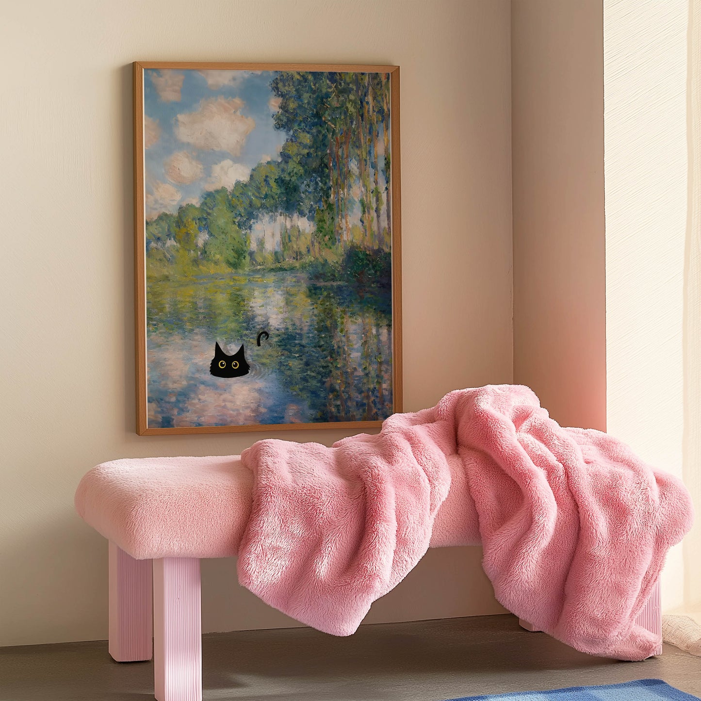 Cat Monet Poplars
