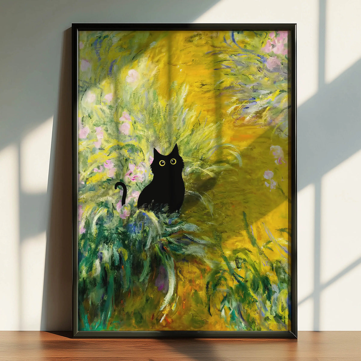 Funky Black Cat