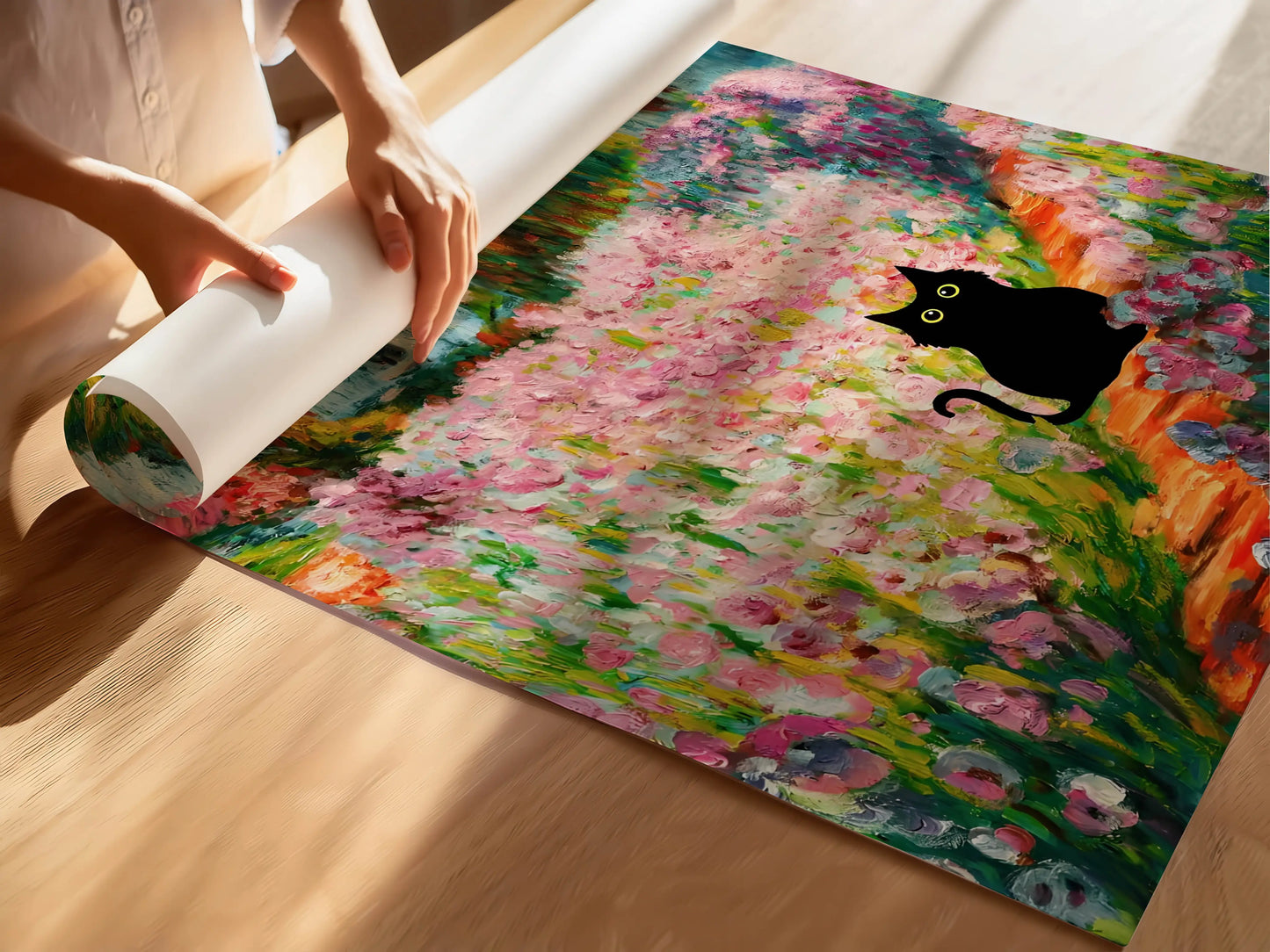 Funky Black Cat