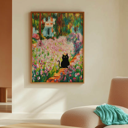 Cat Garden Path