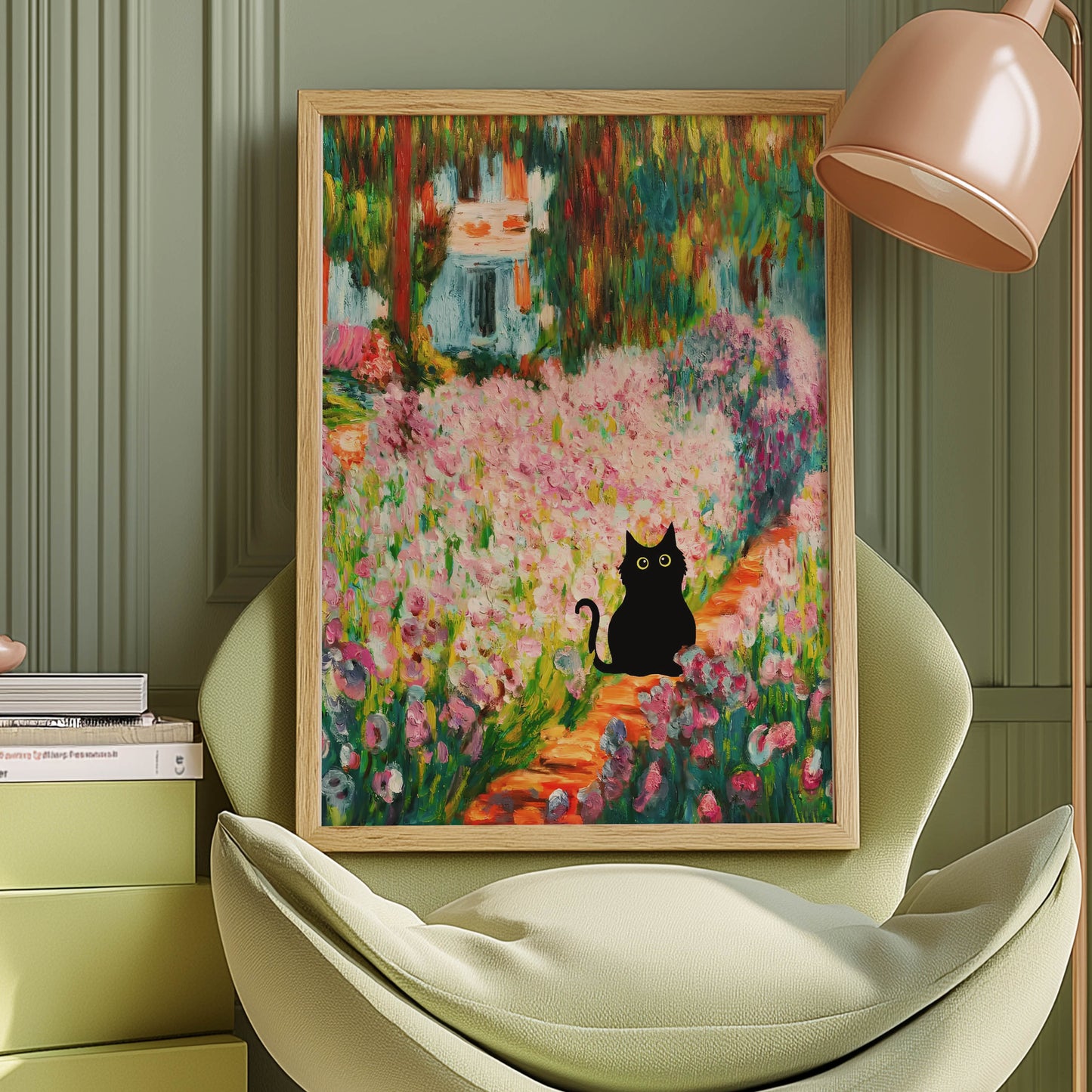Cat Garden Path