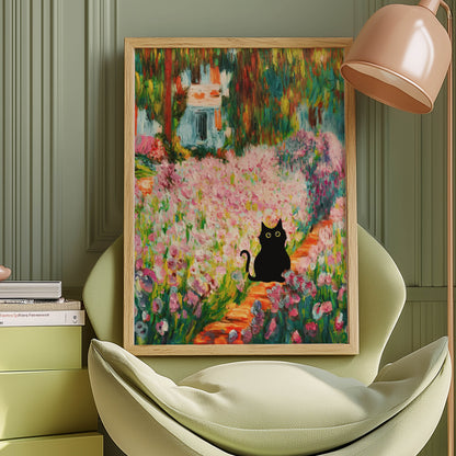Cat Garden Path