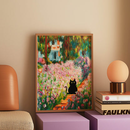 Cat Garden Path