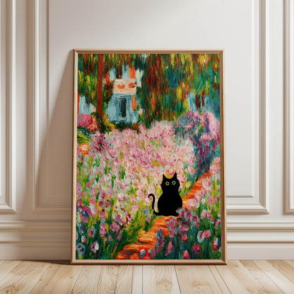 Cat Garden Path