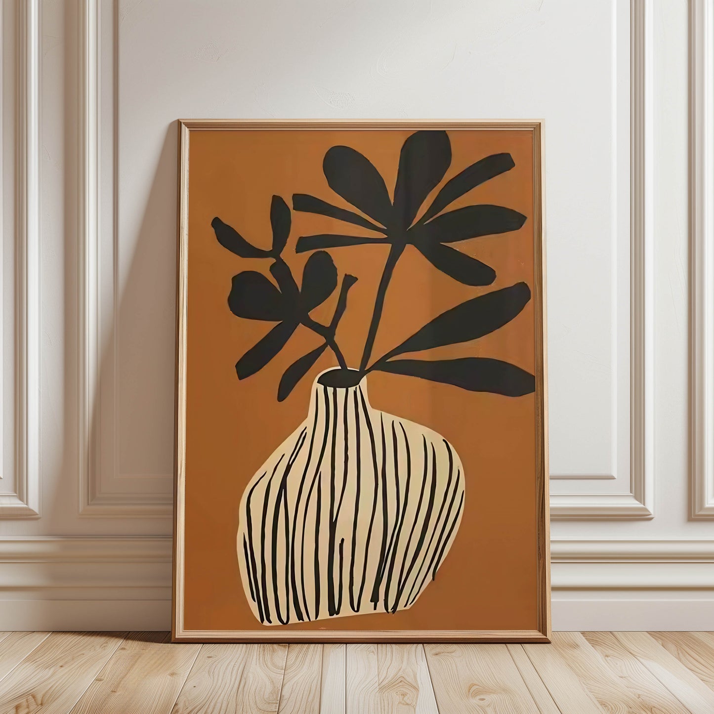 Dark Foliage Vase