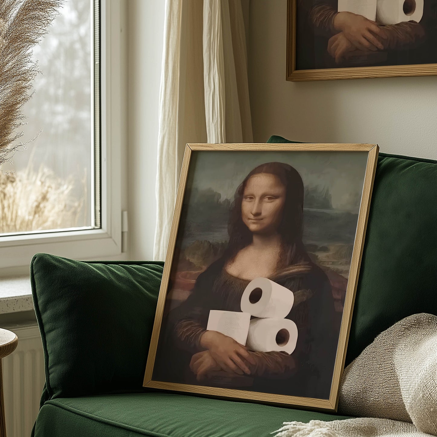 Mona Lisa Toilet Paper
