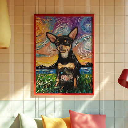 Starry Night Puppy