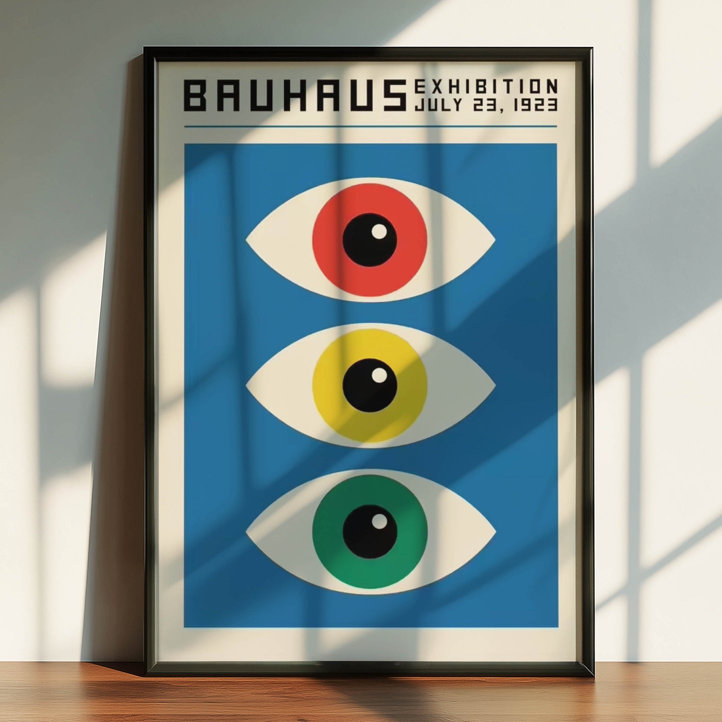 Bauhaus Exhibition Three Eyes