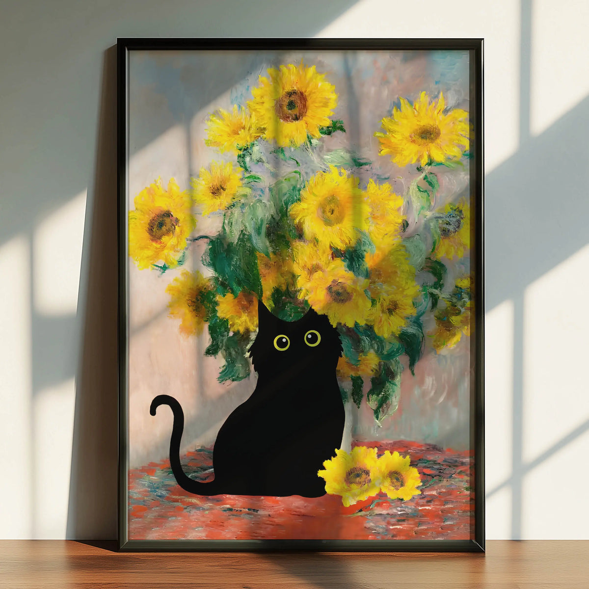 Funky Black Cat